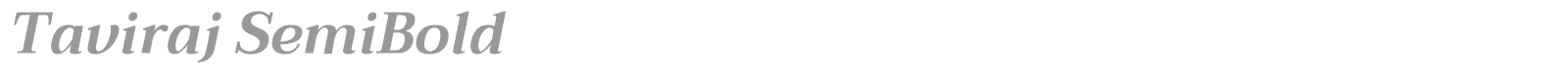 Taviraj font preview
