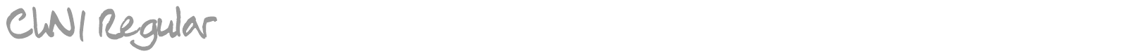 ChN1 font preview