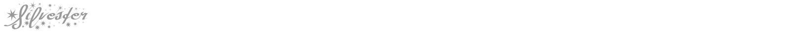 Silvester font preview