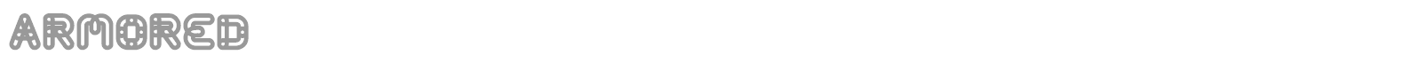Armored font preview
