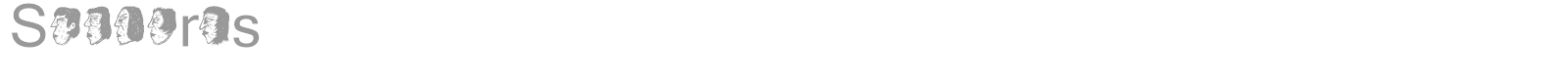 Senhoras font preview