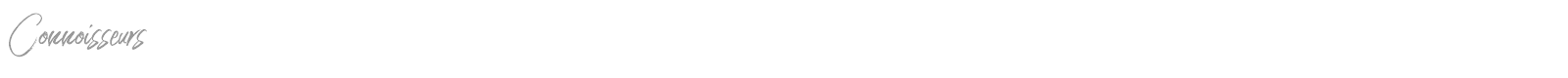Connoisseurs font preview