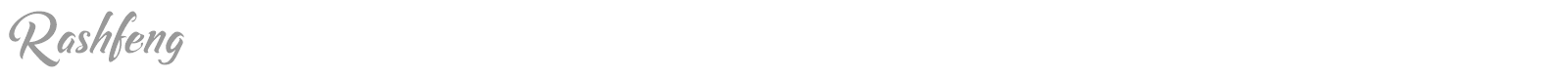 Rashfeng font preview