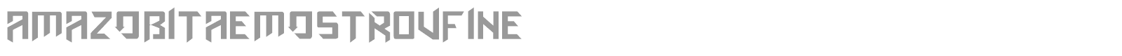 Amaz Obitaem Ostrov font preview