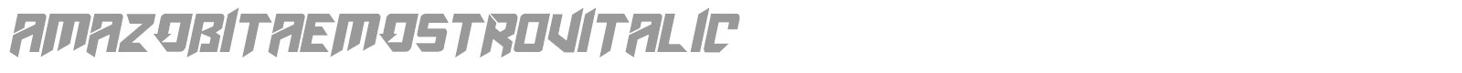 Amaz Obitaem Ostrov font preview