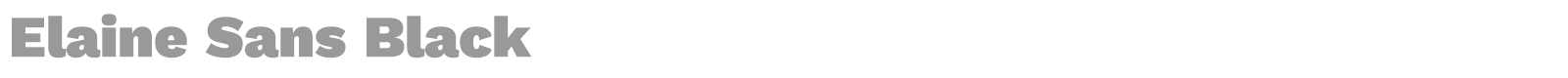 Elaine Sans font preview