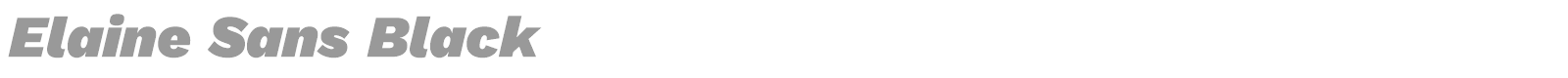 Elaine Sans font preview