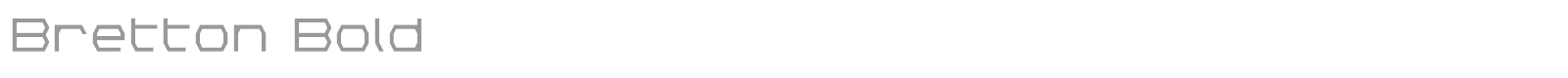 Bretton font preview