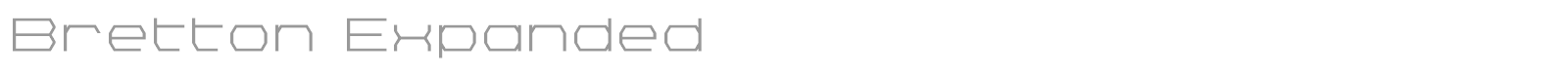 Bretton font preview
