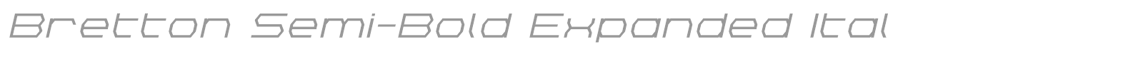 Bretton font preview