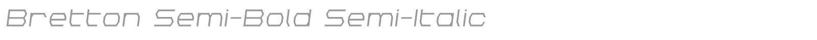 Bretton font preview