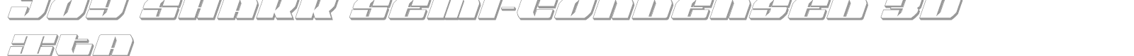 Joy Shark font preview