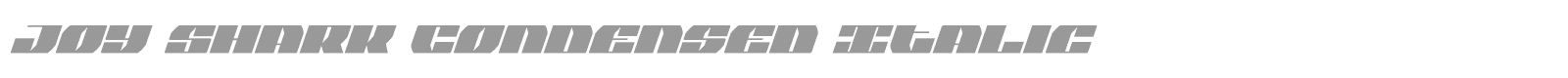 Joy Shark font preview