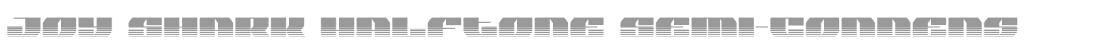 Joy Shark font preview