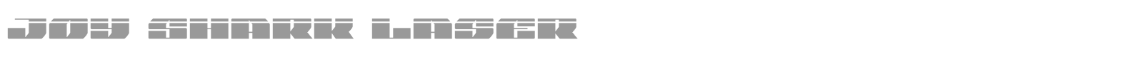 Joy Shark font preview