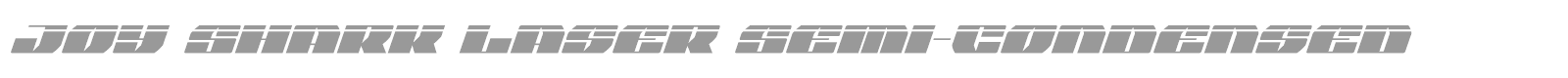 Joy Shark font preview