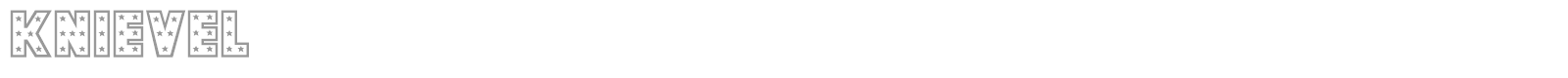 Knievel font preview