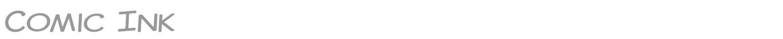 Comic Ink font preview