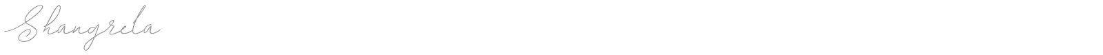 Shangrela font preview