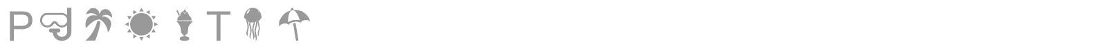 Pikto Tea font preview