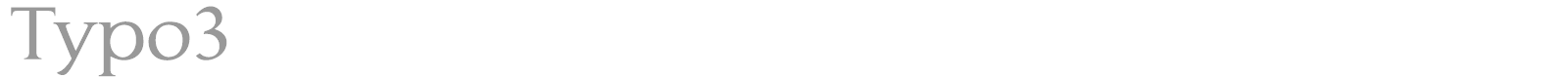 Typo 3 font preview