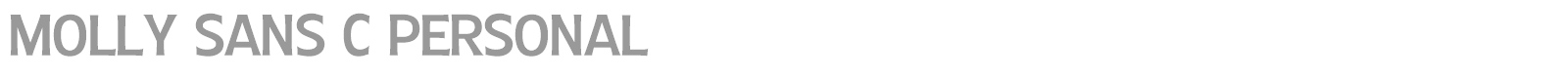 Molly Sans font preview
