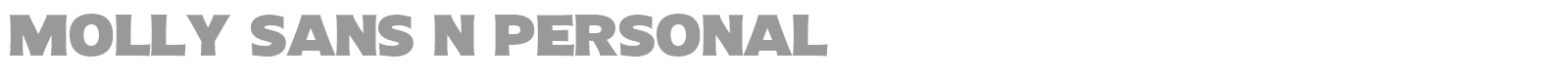Molly Sans font preview