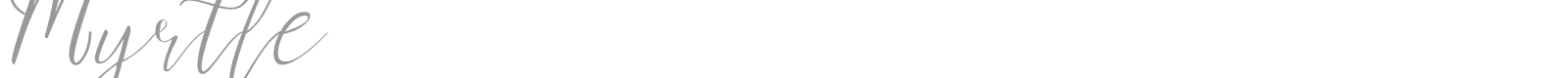 Myrtle font preview