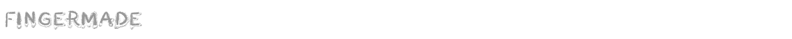 Fingermade font preview