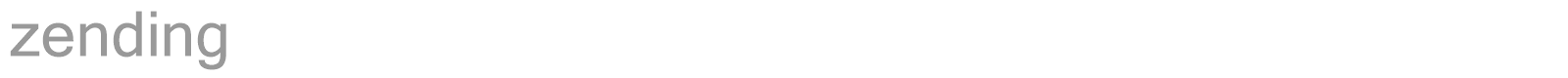Zending font preview