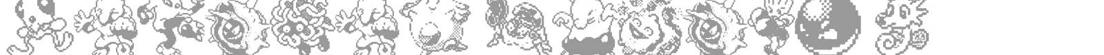 Pokemon Pixels font preview
