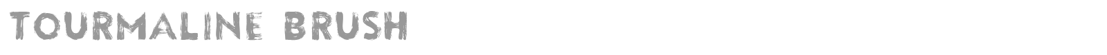 Tourmaline font preview