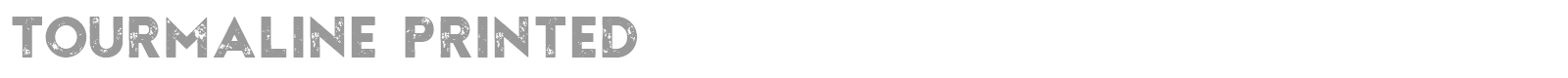 Tourmaline font preview