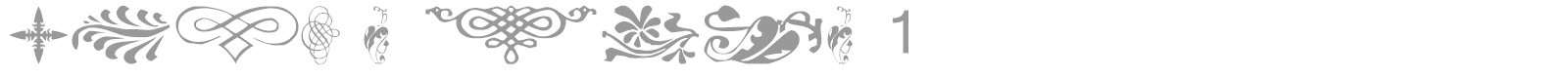 WM Designs 1 font preview