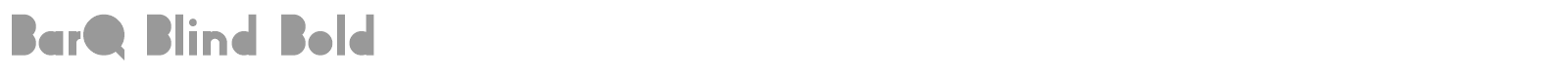 BarQ font preview