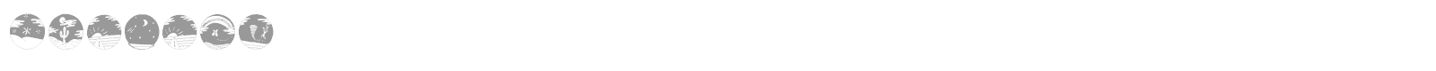 Scenery font preview