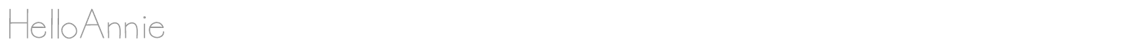 Hello Annie font preview