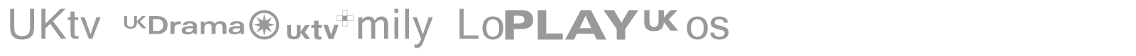 UK TV logos font preview