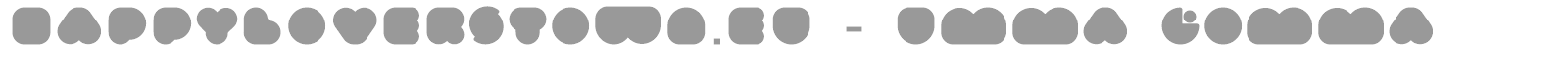Happyloverstown.eu - Umma Gomma font preview