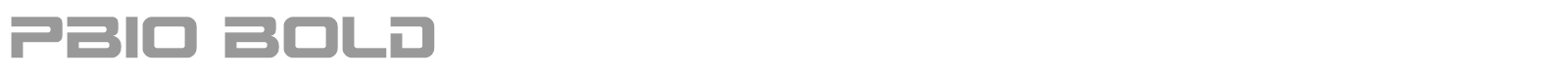 Pbio font preview
