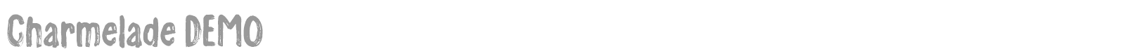 Charmelade font preview