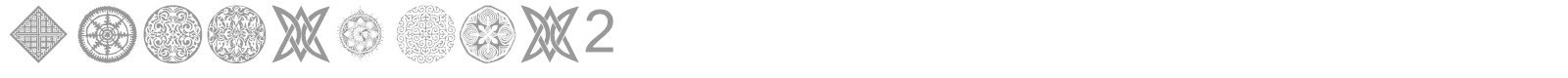 WM Designs 2 font preview
