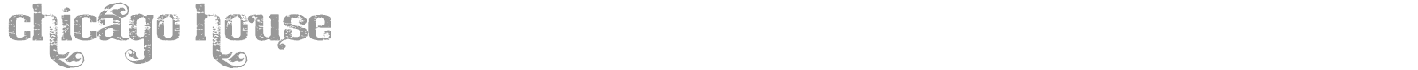 Chicago House font preview