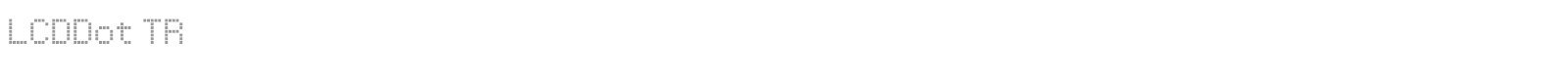 LCD Dot font preview