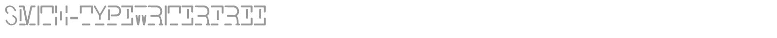 Smith Typewriter font preview