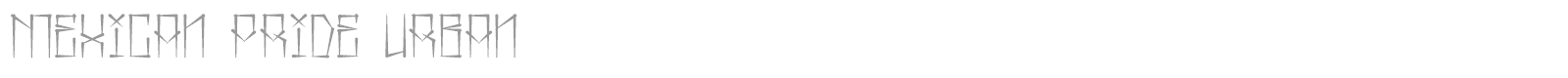 Mexican Pride font preview