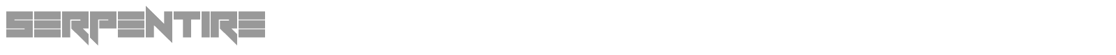 Serpentire font preview