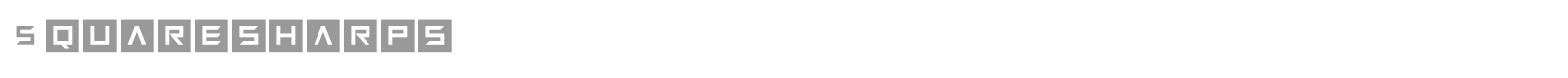 Squaresharps font preview
