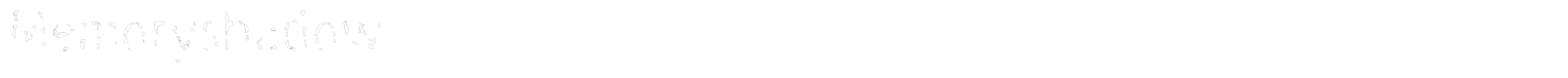 Memory Shadow font preview