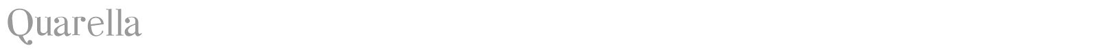 Quarella font preview
